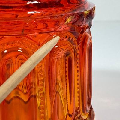 LOT 229: Fairy Lamp with Two Bottom Pieces and Crackle Glass Miniature Pitcher