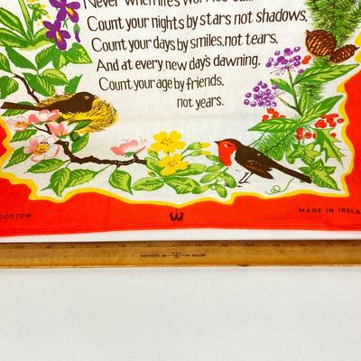 LOT 231: Mid-Century Modern Kitchen Collection - Serving Tray, Sanko-Ware Show Pan, Painted Trivet, Ikea Plastic Drinking Cups