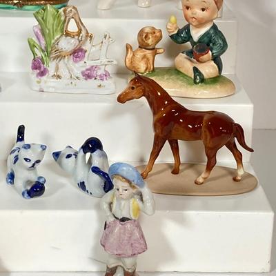 LOT 232: Collection of Miniatures - Japan, Germany, Hagen-Renaker Inc, Limoges France and More