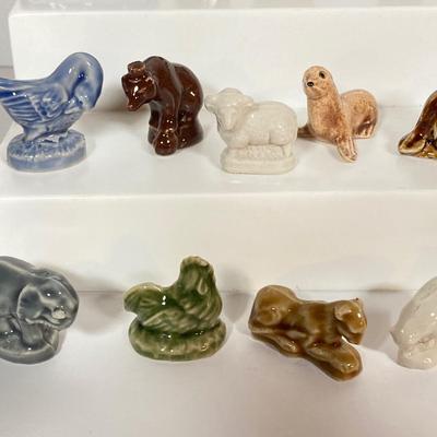 LOT 233: Large Collection of Wade Whimsies and More