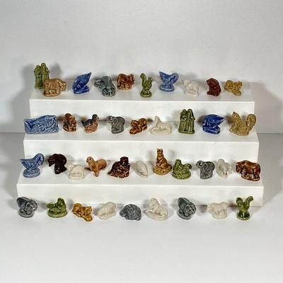 LOT 233: Large Collection of Wade Whimsies and More