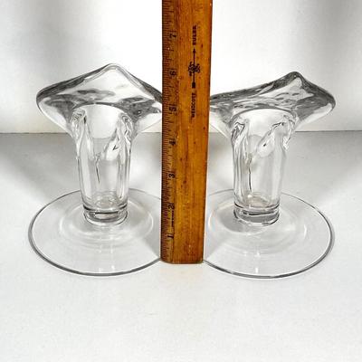 LOT 234: Decorative Collection - Cobalt Blue Bottles (Italy Acqua della Madonna), Calla Lily Candle Holders, Glass Coasters and More