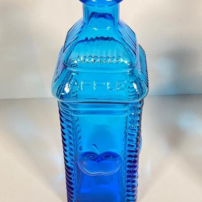 LOT 237: Collection of Amazing Blue Glass Vases