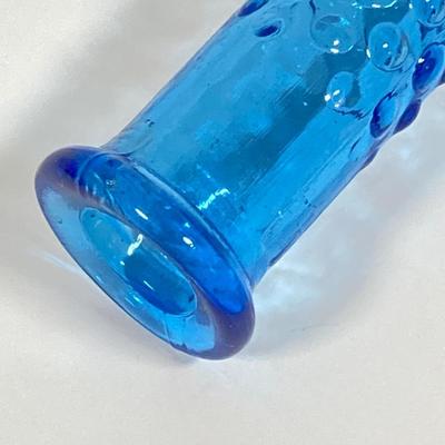 LOT 237: Collection of Amazing Blue Glass Vases