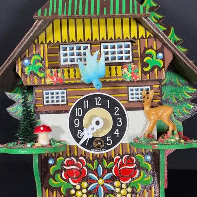 LOT 243: Miniature Made in Germany Clocks - Untested