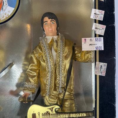LOT 249: Elvis Collection! 68 Special & Teen Idol Dolls in Packaging, Mug, Pen & More!