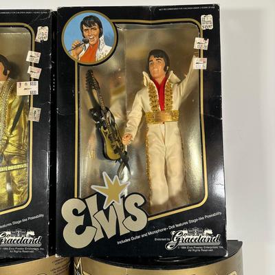 LOT 249: Elvis Collection! 68 Special & Teen Idol Dolls in Packaging, Mug, Pen & More!