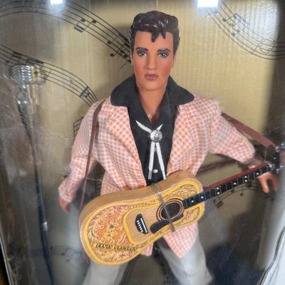 LOT 249: Elvis Collection! 68 Special & Teen Idol Dolls in Packaging, Mug, Pen & More!