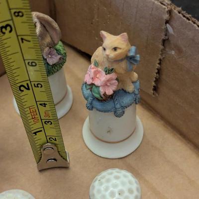 Thimbles Birds Figurines