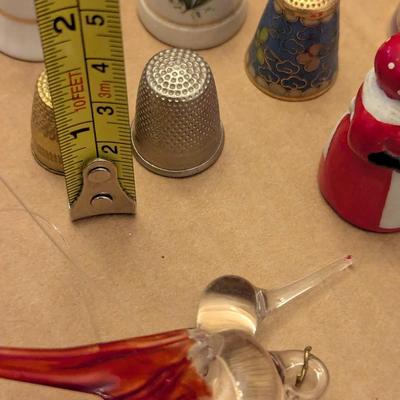 Thimbles Birds Figurines