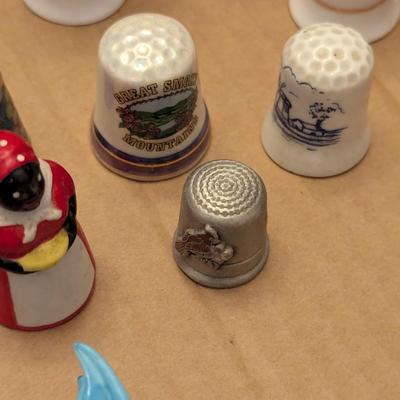 Thimbles Birds Figurines