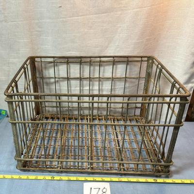 Vintage Wire Crate