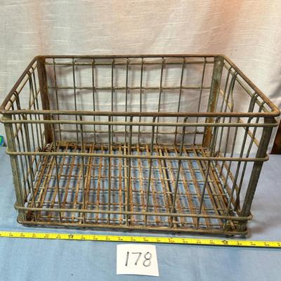 Vintage Wire Crate
