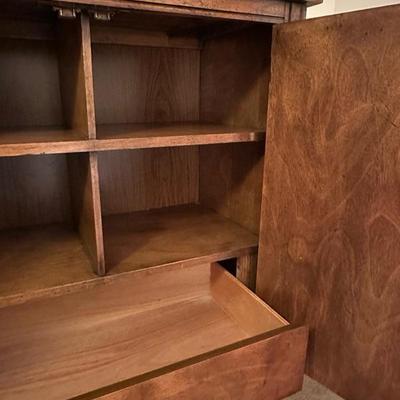 Large Wood Standing Dresser