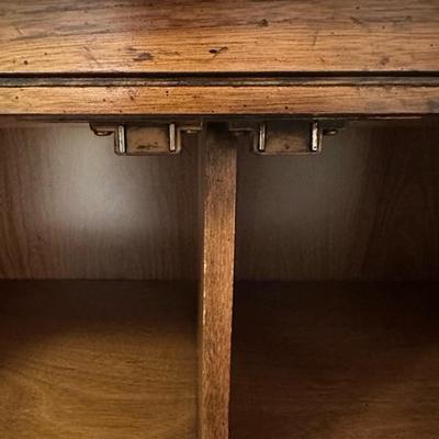 Large Wood Standing Dresser