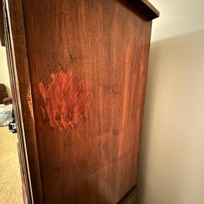 Large Wood Standing Dresser