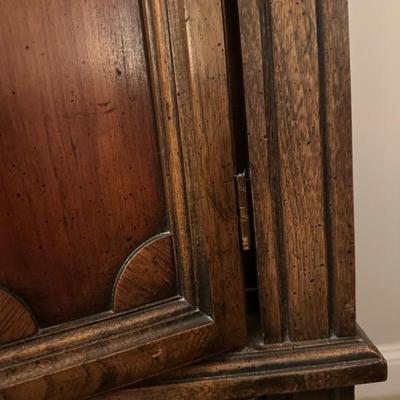 Large Wood Standing Dresser