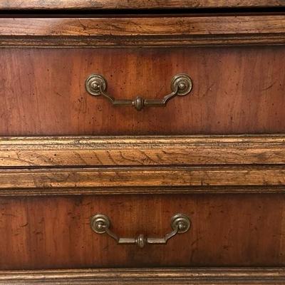Large Wood Standing Dresser
