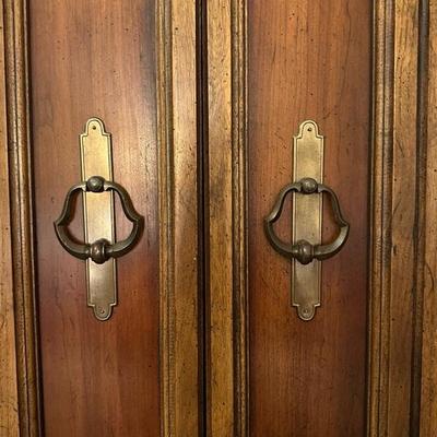 Large Wood Standing Dresser