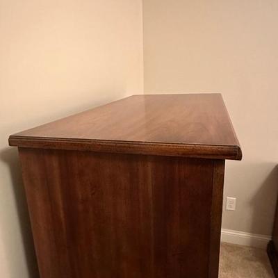 Large Wood Standing Dresser
