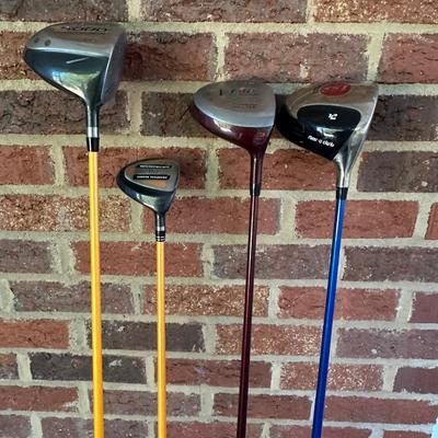 Lot of Golf Clubs including Callaway, Snake Eyes, Power Play and more!