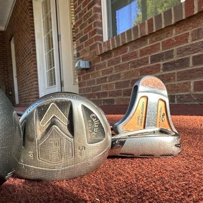 Lot of Golf Clubs including Callaway, Snake Eyes, Power Play and more!