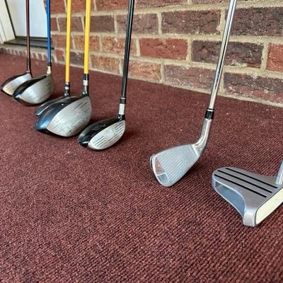 Lot of Golf Clubs including Callaway, Snake Eyes, Power Play and more!
