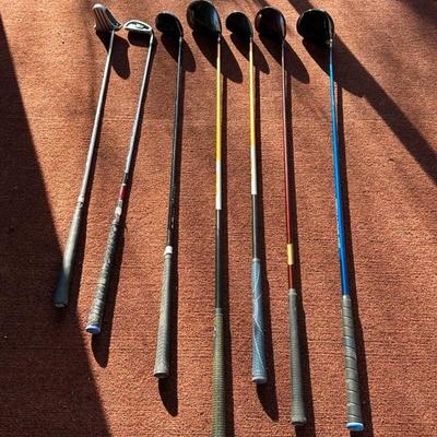 Lot of Golf Clubs including Callaway, Snake Eyes, Power Play and more!