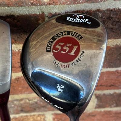 Lot of Golf Clubs including Callaway, Snake Eyes, Power Play and more!