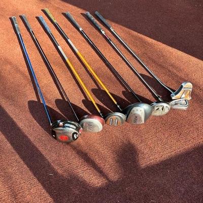 Lot of Golf Clubs including Callaway, Snake Eyes, Power Play and more!