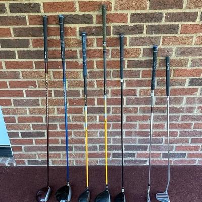 Lot of Golf Clubs including Callaway, Snake Eyes, Power Play and more!
