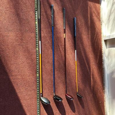 Lot of Golf Clubs including Callaway, Snake Eyes, Power Play and more!
