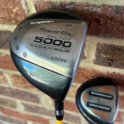 Lot of Golf Clubs including Callaway, Snake Eyes, Power Play and more!