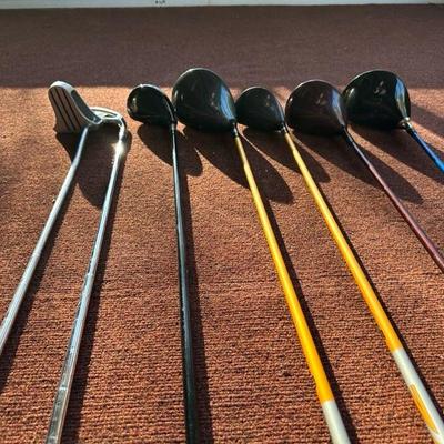 Lot of Golf Clubs including Callaway, Snake Eyes, Power Play and more!