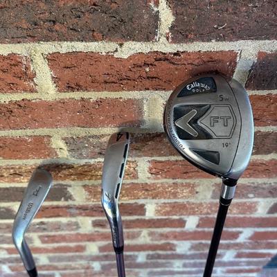 Lot of Golf Clubs including Callaway, Snake Eyes, Power Play and more!