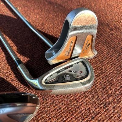 Lot of Golf Clubs including Callaway, Snake Eyes, Power Play and more!