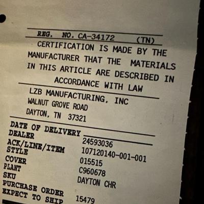 Brown Lazboy Recliner