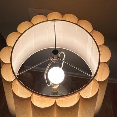 Vintage Koi Fish Statement Floor Lamp