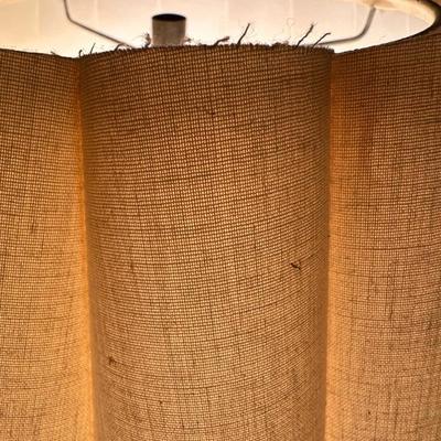 Vintage Koi Fish Statement Floor Lamp