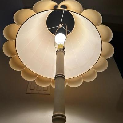 Vintage Koi Fish Statement Floor Lamp