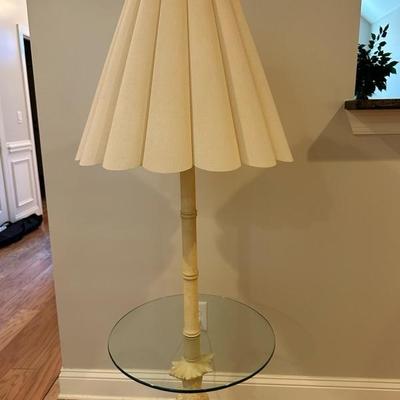 Vintage Koi Fish Statement Floor Lamp