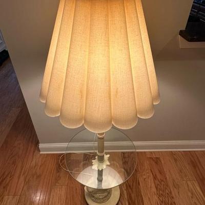 Vintage Koi Fish Statement Floor Lamp