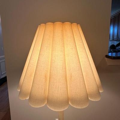 Vintage Koi Fish Statement Floor Lamp