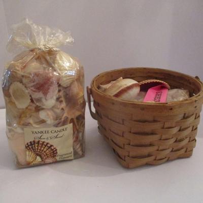 New Assortment Of Shells Including Yankee Candle Sun & Sand Potpourri