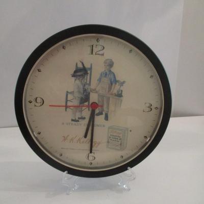 1990's Kelloggs Toasted Corn Flakes 10" Quartz Wall Clock