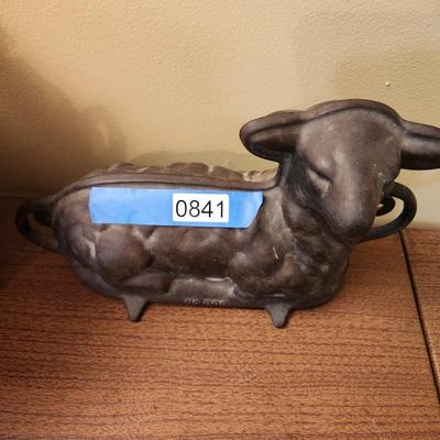 Griswold Cast Iron Lamb Cake Mold no 866