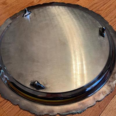 Silverplated Punchbowl, Cups, Tray & Ladle