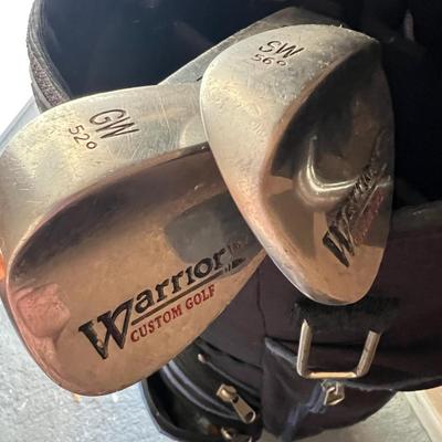 Caddy Daddy Golf Bag & Assorted Clubs