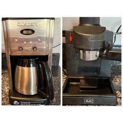 Cuisinart Coffee Maker & Melitta Espresso Cappuccino Maker