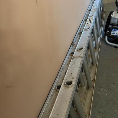 Lot of 2 Ladders - Werner 10", Werner 20" Extension Ladder